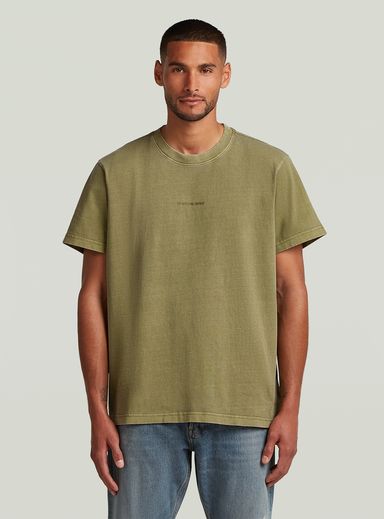 Overdyed Center Chest T-Shirt